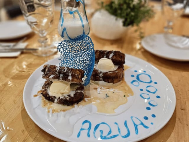 Aqua's Torrijas De Coco / Aqua's Coconut Torrijas.